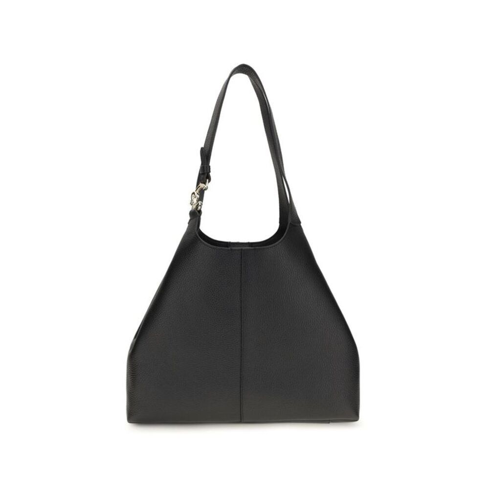 Coccinelle Black Calf Leather Bos Taurus Shoulder Women's Bag